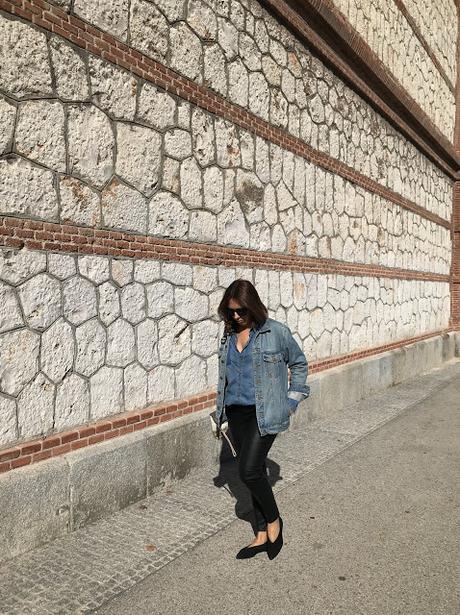 DOUBLE DENIM & CUIR-
