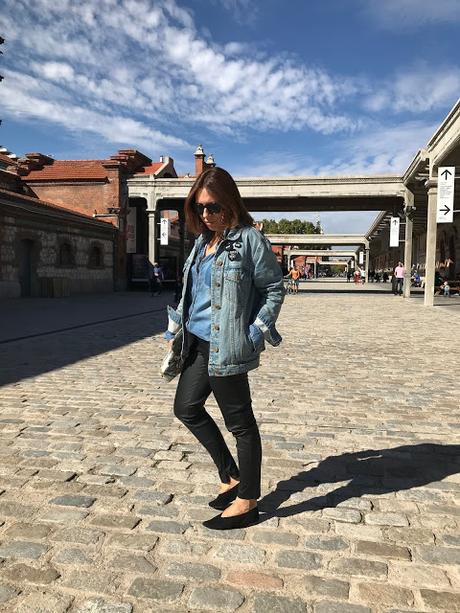 DOUBLE DENIM & CUIR-