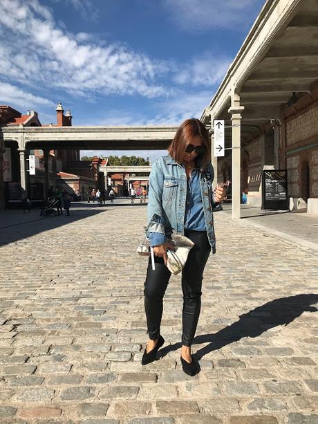 DOUBLE DENIM & CUIR-