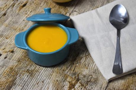 Crema de calabaza con jengibre Crema de calabaza con jengibre