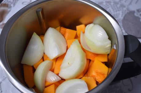 Crema de calabaza con jengibre Crema de calabaza con jengibre