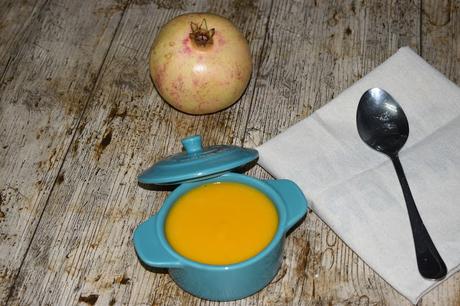 Crema de calabaza con jengibre Crema de calabaza con jengibre