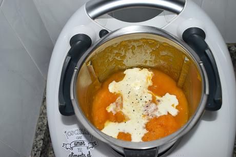 Crema de calabaza con jengibre Crema de calabaza con jengibre