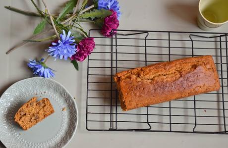 Bizcocho Vegano de Calabaza y Nueces