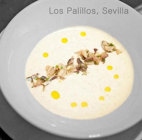 Ajoblanco con tartar de caballa Ajoblanco con tartar de caballa