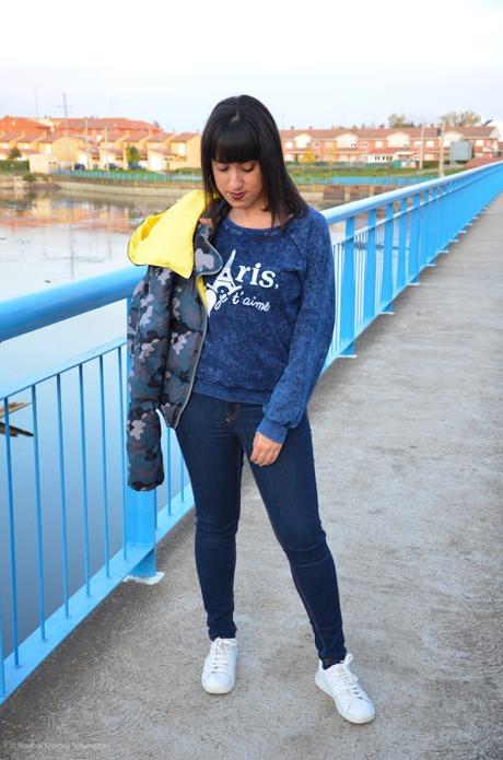 Cazadora de camuflaje