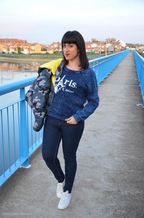 Cazadora de camuflaje