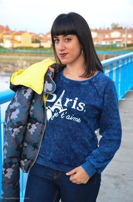 Cazadora de camuflaje