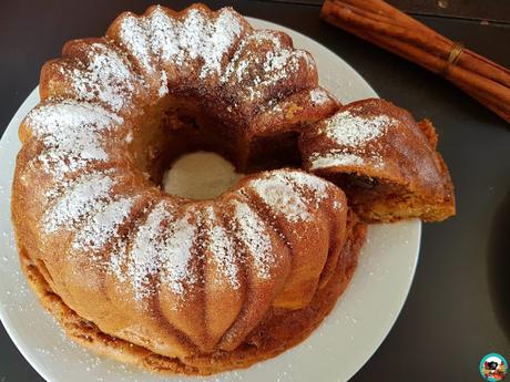 Bundt cake calabaza y jengibre Bundt cake calabaza y jengibre