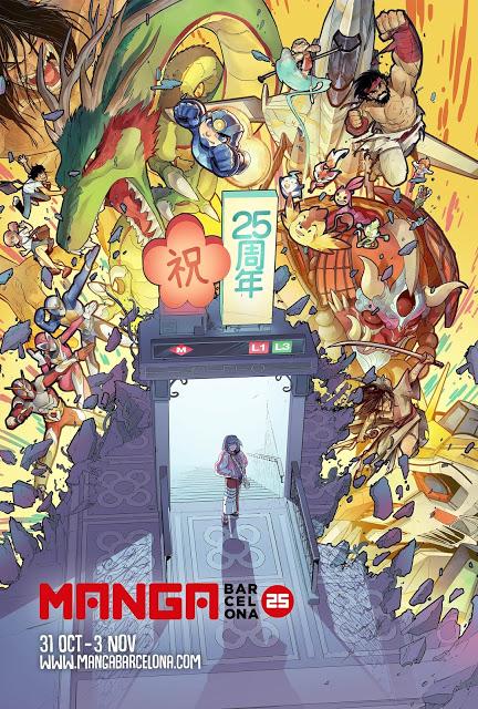 El 25 Manga Barcelona ultima los detalles de una edición muy especial