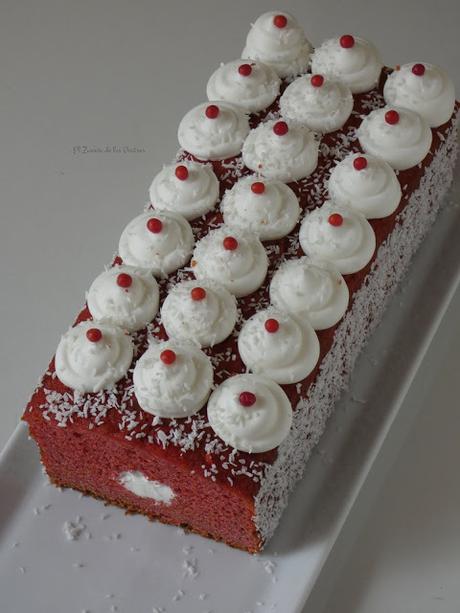 Cake Tubo Red Velvet Coco