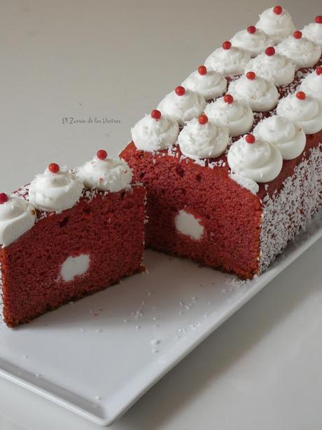 Cake Tubo Red Velvet Coco