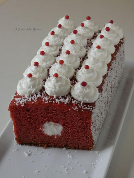 Cake Tubo Red Velvet Coco