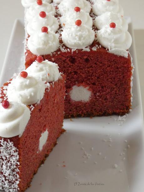 Cake Tubo Red Velvet Coco