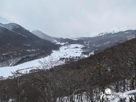 Ver nevar por primera vez en el Cerro Castor