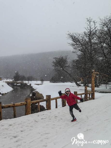 Ver nevar por primera vez en el Cerro Castor