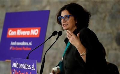 Guantazo a mano abierta de la hija de Ernesto Lluch a Marlasca.