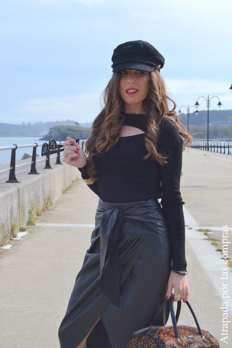 CUERO, NEGRO Y ANIMAL PRINT