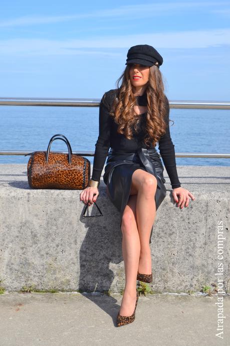 CUERO, NEGRO Y ANIMAL PRINT