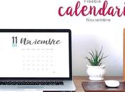Freebie: Calendario Noviembre