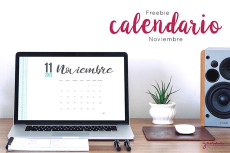 Freebie: Calendario Noviembre