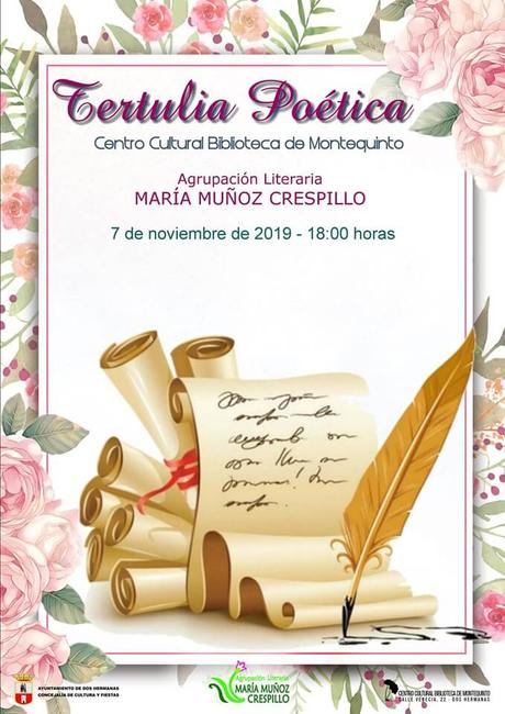 Tertulia Poética: Agrupación Literaria Mª Muñoz Crespillo