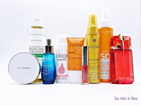 favoritos verano clarins mugler lullage biotherm rene furterer avéne beauty maquillaje makeup hair sunprotect