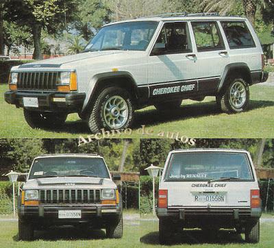 Jeep Cherokee Chief 1986 Jeep Cherokee Chief 1986