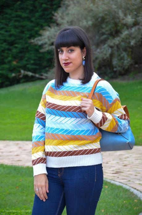 Jersey multicolor de rayas