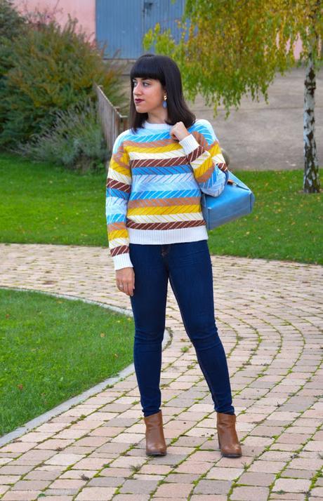 Jersey multicolor de rayas