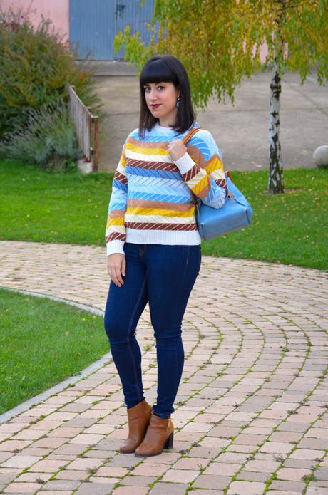 Jersey multicolor de rayas