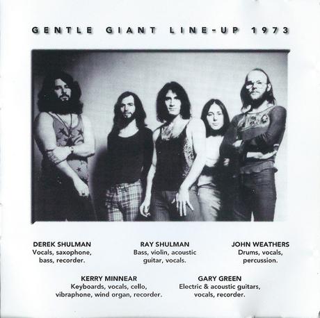 Gentle Giant - Totally Out Of The Woods The BBC Sessions (1970-75 / 2000) Gentle Giant - Totally Out Of The Woods The BBC Sessions (1970-75 / 2000)