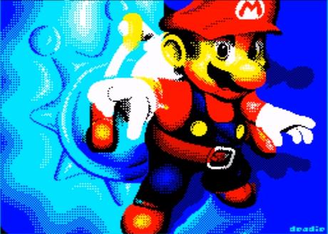 ‘Super Mario Bross 128 K’ para ZX Spectrum