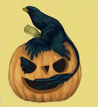 Unas cuantas ilustraciones halloweenescas...
