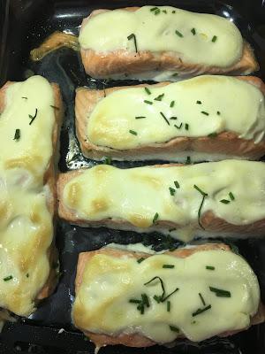 Salmón Al Horno Con Alioli