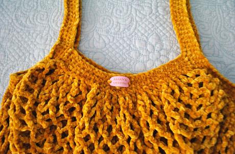 BOLSO ECO DE GANCHILLO CON LANA SUAVE BOLSO ECO DE GANCHILLO CON LANA SUAVE