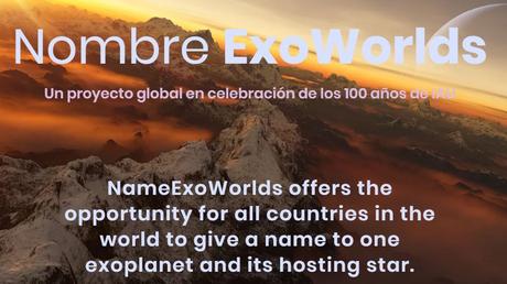 Ponle nombre a una estrella y a un planeta Ponle nombre a una estrella y a un planeta