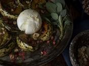 Ensalada templada calabaza horno burrata frutos secos #alfabetosalado {temporada otoño}