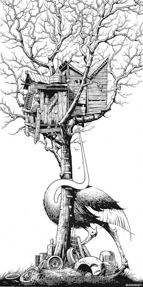 Aaron Horkey – Ilustraciones (II) Aaron Horkey – Ilustraciones (II)