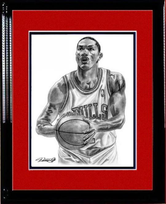 Pinturas de Derrick Rose
