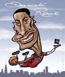 Pinturas de Derrick Rose