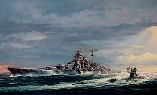 El Bismarck luchará hasta el último proyectil, ¡Larga vida al Führer! - 26/05/1941.