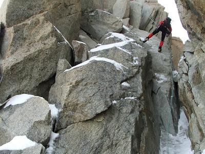 ALPES DOS CUATROMILES EN 15 HORAS DENT DU GEANT Y EL ROCHEFORT