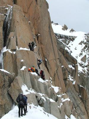 ALPES DOS CUATROMILES EN 15 HORAS DENT DU GEANT Y EL ROCHEFORT