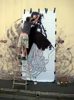 Cómo se hace una obra de arte a stencil: Fin DAC