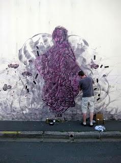 Cómo se hace una obra de arte a stencil: Fin DAC