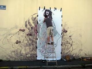 Cómo se hace una obra de arte a stencil: Fin DAC