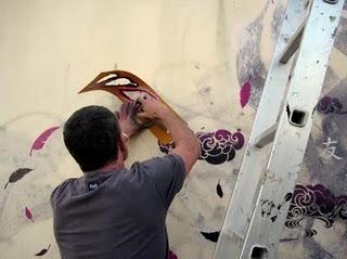 Cómo se hace una obra de arte a stencil: Fin DAC