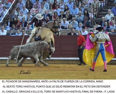 CORDOBA 4ª DE ABONO: MANZANARES SALIO POR LA PUERTA GRANDE DE LOS CALIFAS