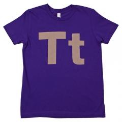 camiseta violeta American Apparel: colores veraniegos